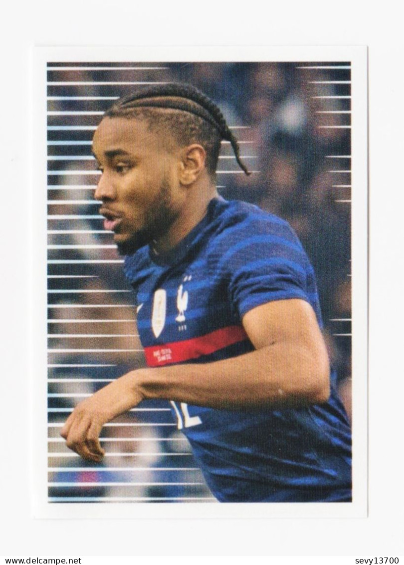 Foot Ball - 7 stickers Panini Mbappé Au plus près des bleus 2022 Maillot magnet LLoris et Pogba