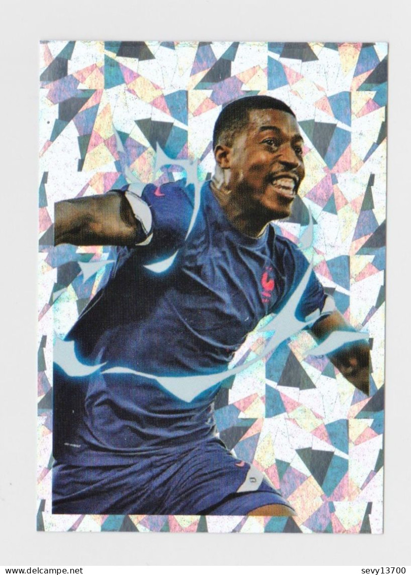 Foot Ball - 7 stickers Panini Mbappé Au plus près des bleus 2022 Maillot magnet LLoris et Pogba