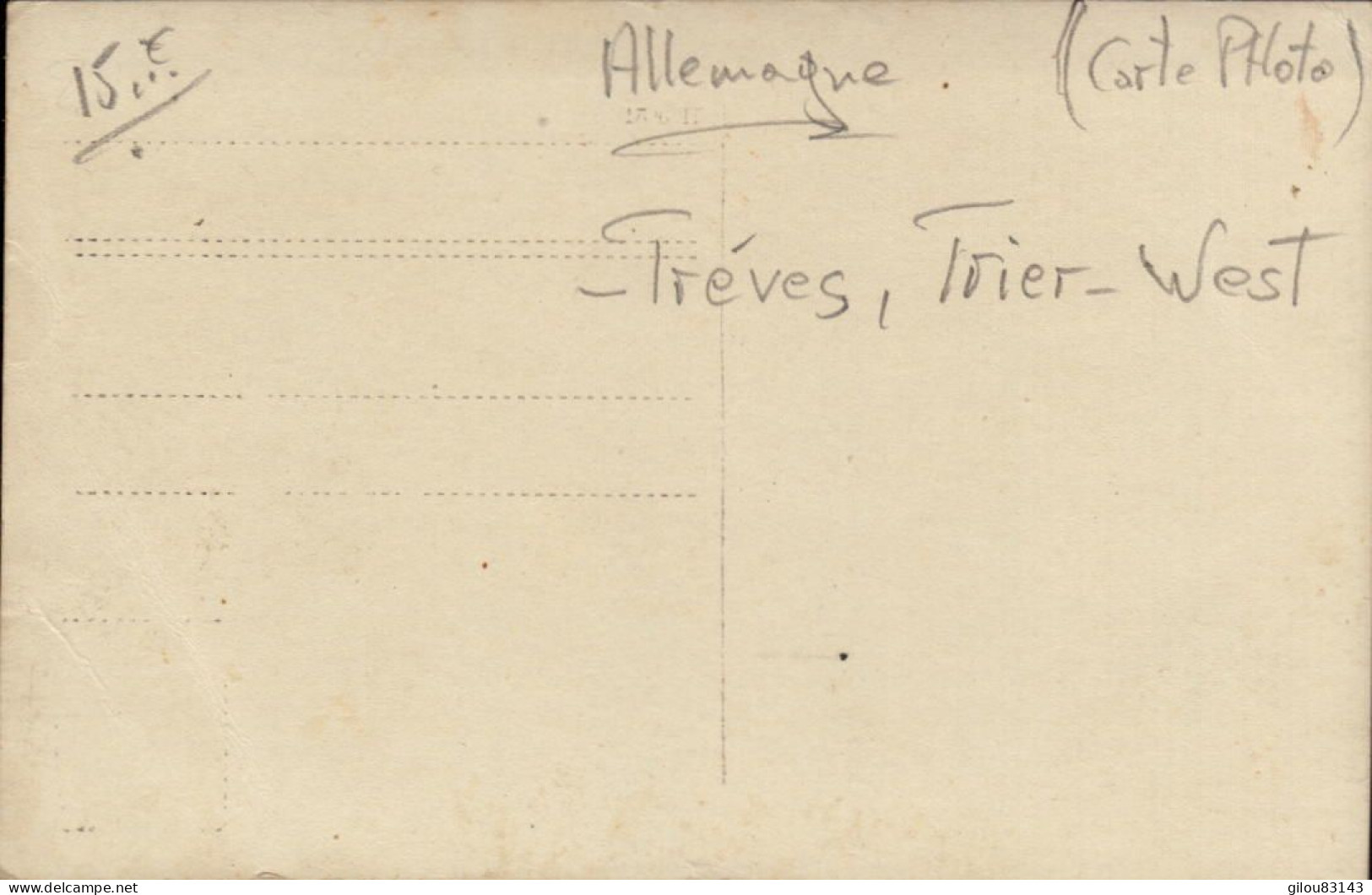 Allemagne, Tréves, Trier West, Gare, Train, Militaires - Trier