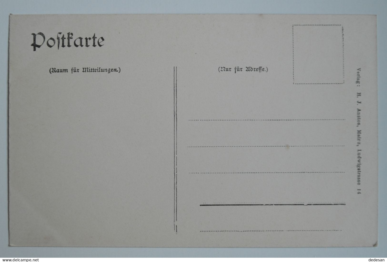 CPSM Petit Format Avec Cadre Brun MAINZ Schillerplatz - TER98 - Mainz