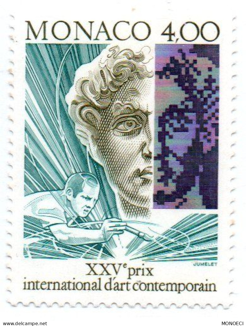MONACO -- Timbres 4 F. Et 5 F. Art Contemporain Et Fondation Prince Pierre - Unused Stamps