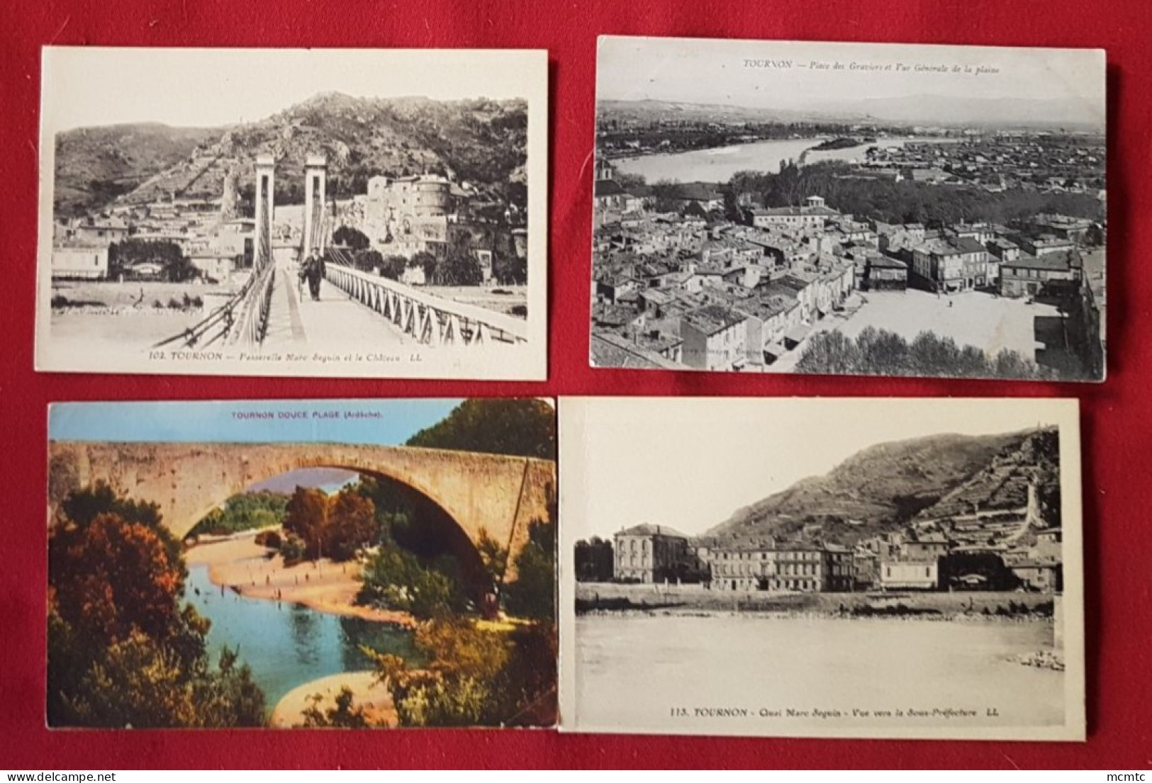 8 Cartes -  Tournon  - (07 -Ardèche ) - Tournon