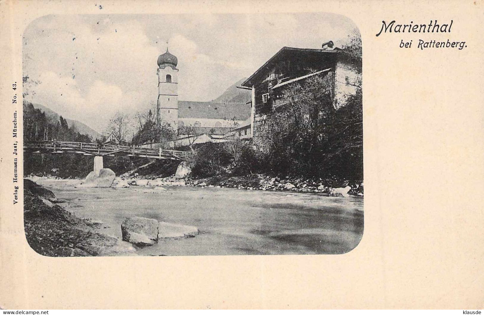 Kirche Marienthal Bei Rattenberg Gel.1910 - Rattenberg