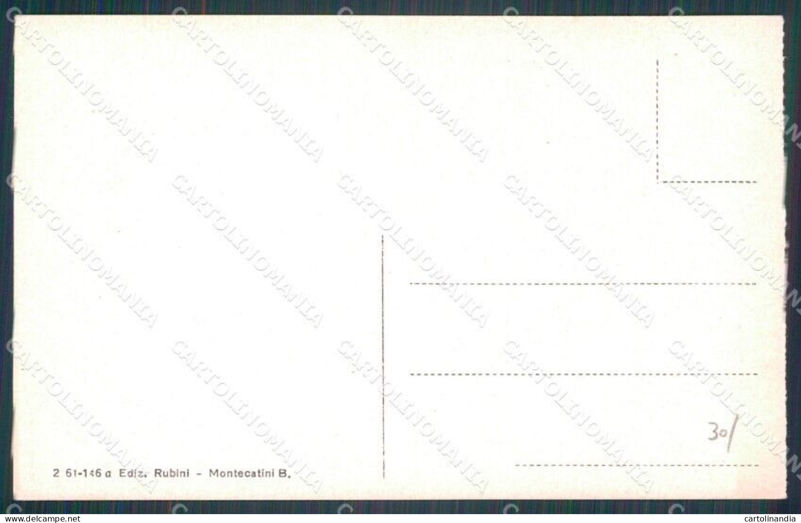 Pistoia Montecatini Funicolare Cartolina WX2489 - Pistoia