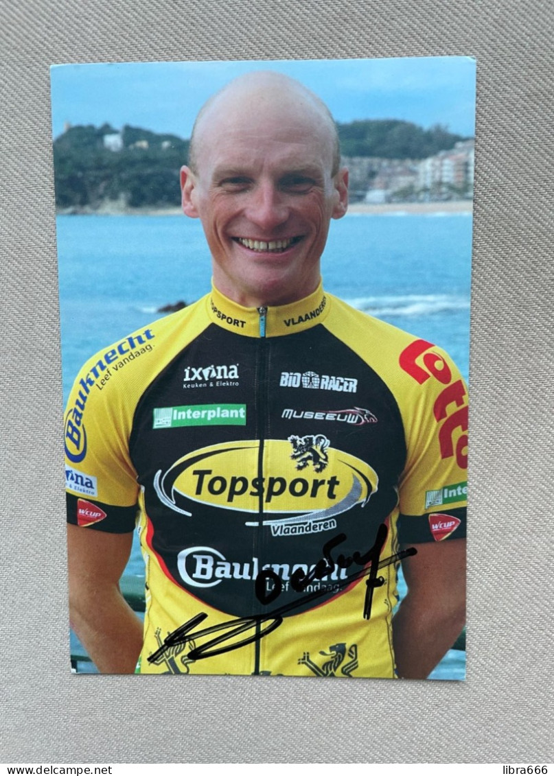 Fotokaart - DE NEEF Steven / Jong Vlaanderen-Bauknecht / 2009 / Met HANDTEKENING ! - Cyclisme