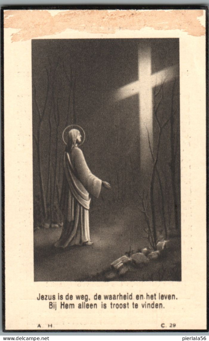 Bidprentje Baal - Deynckens Maria Angelica (1884-1947) Zuster Callista - Images Religieuses