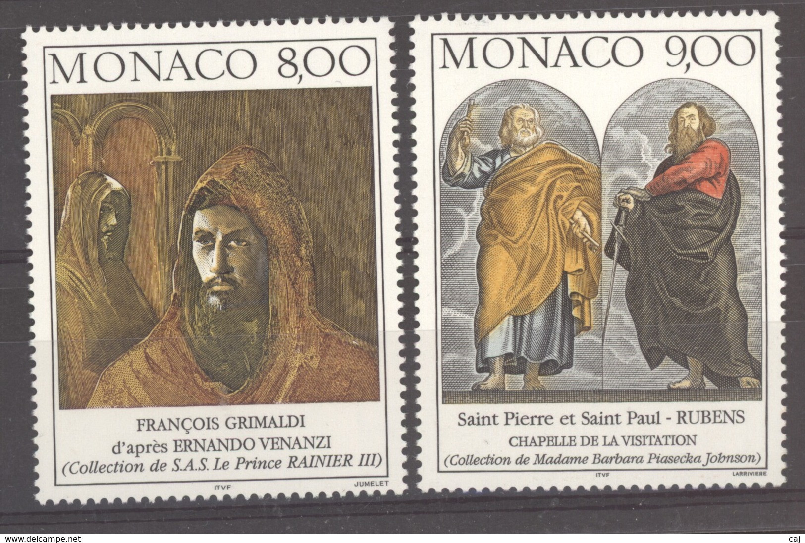 Monaco  :  Yv  2127-28  ** - Unused Stamps