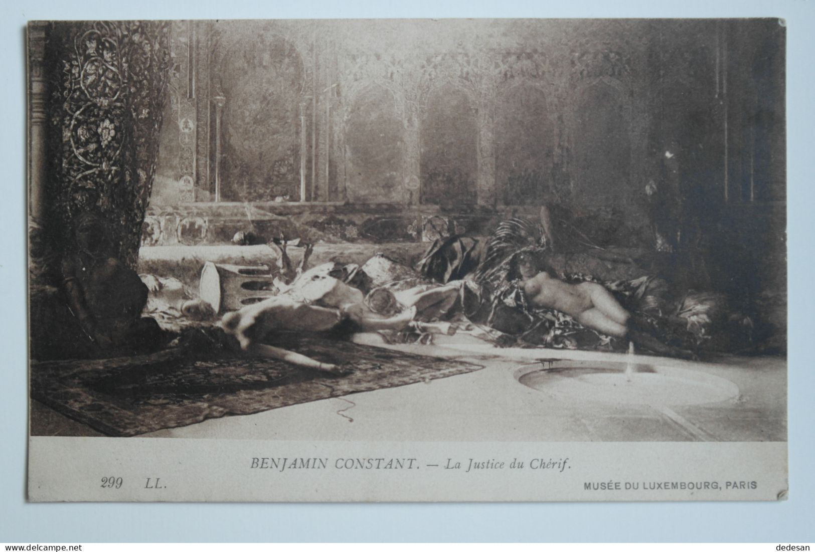 CPA Musée Du Luxembourg PARIS BENJAMIN CONSTANT La Justice Du Chérif - TER98 - Musées