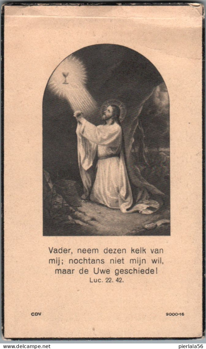 Bidprentje Bachte-Maria-Leerne - De Jaeger Charles (1850-1936) - Images Religieuses