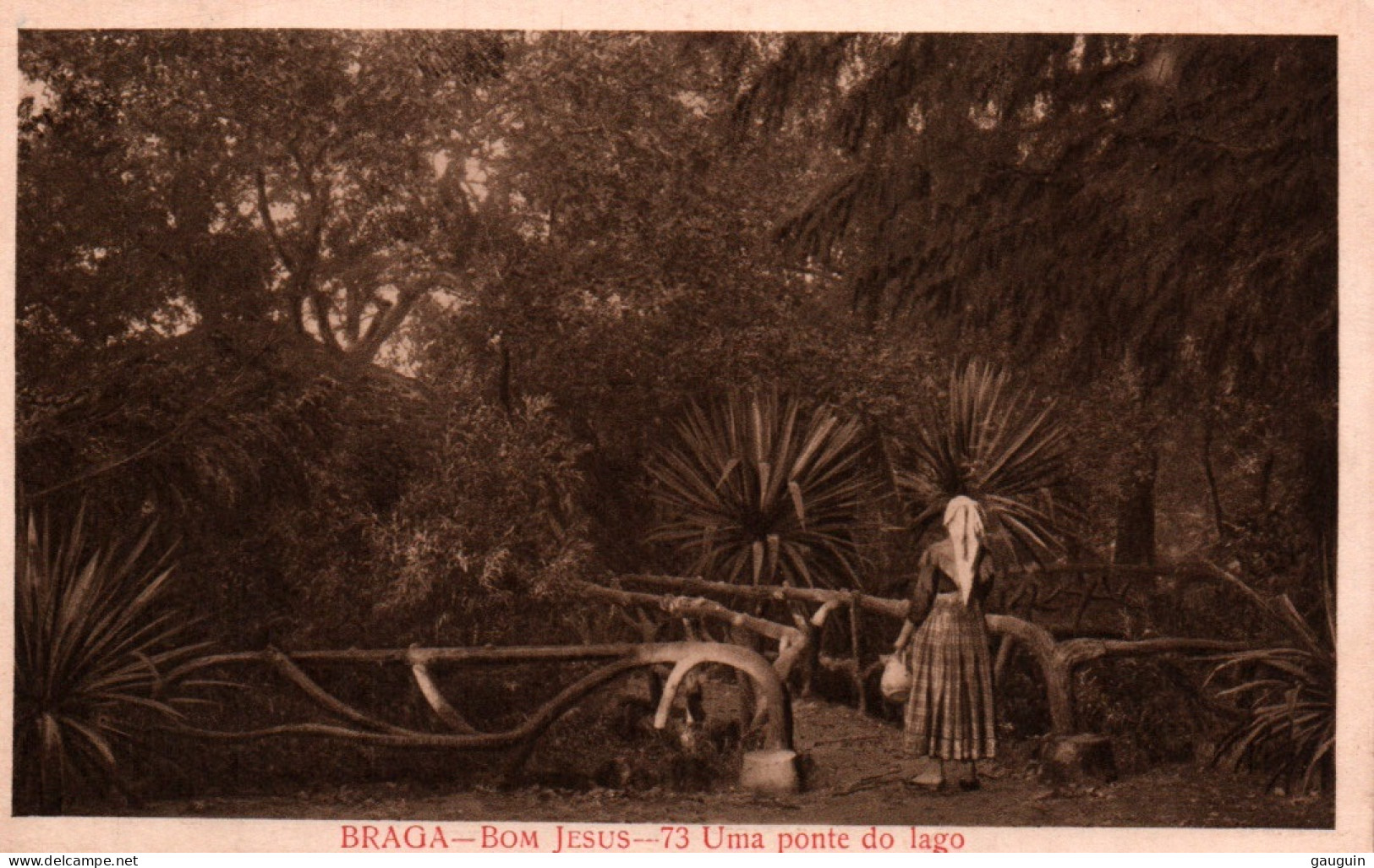 CPA - BRAGA - Sanctuaire Du Bon Jésus Du Mont  - Jardins & Lacs... LOT 5 CP à Saisir - Braga