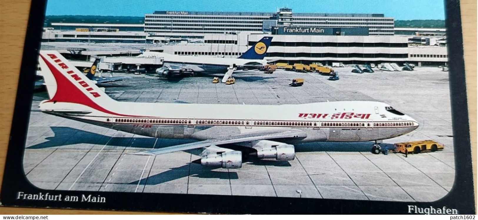 Avion / Airplane / AIR INDIA ET Ryanair FRANKFURT AM MAIN    FLUGHAFEN - 1946-....: Era Moderna