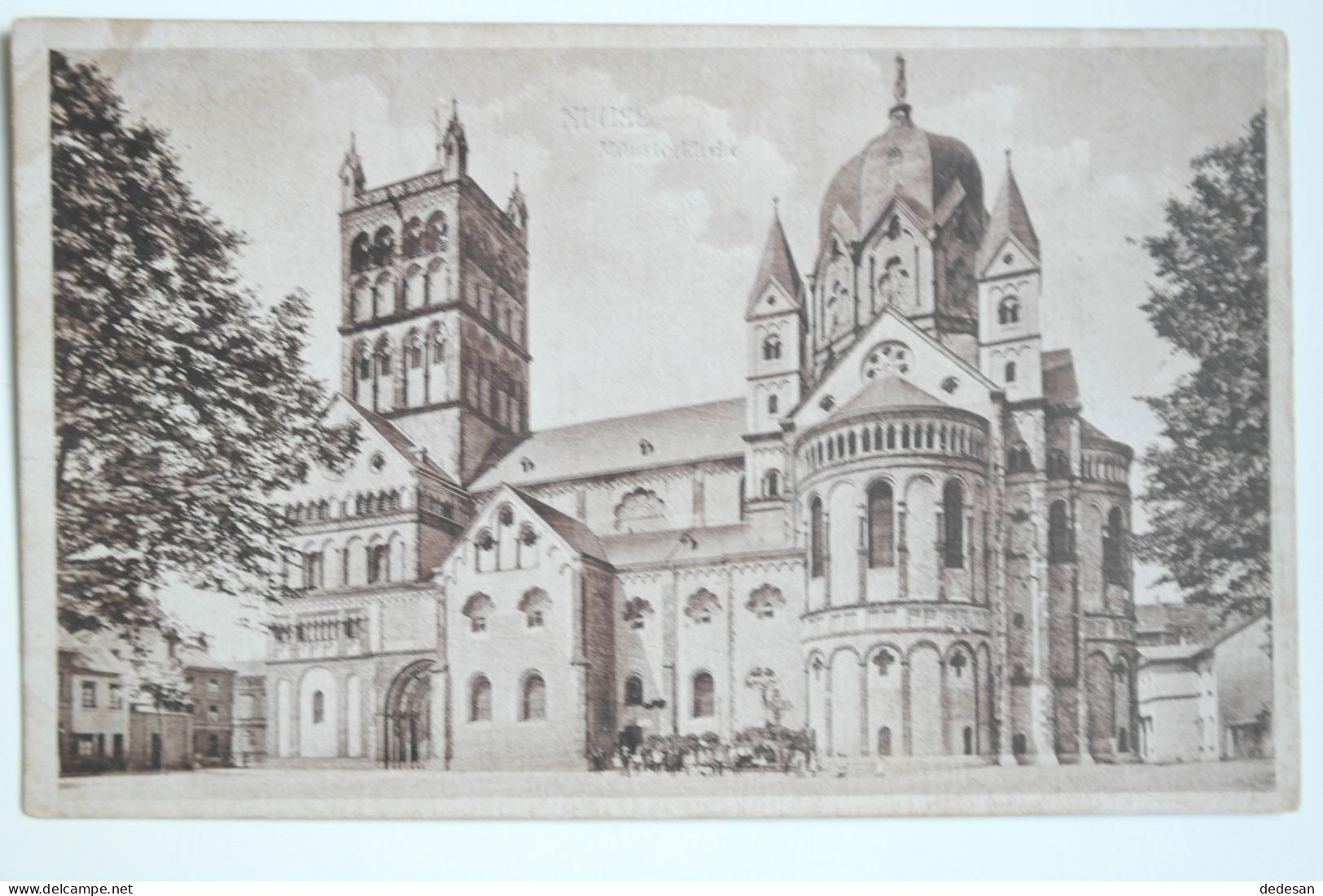 CPA Sépia 1923 NEUSS Munsterkirche - TER98 - Neuss