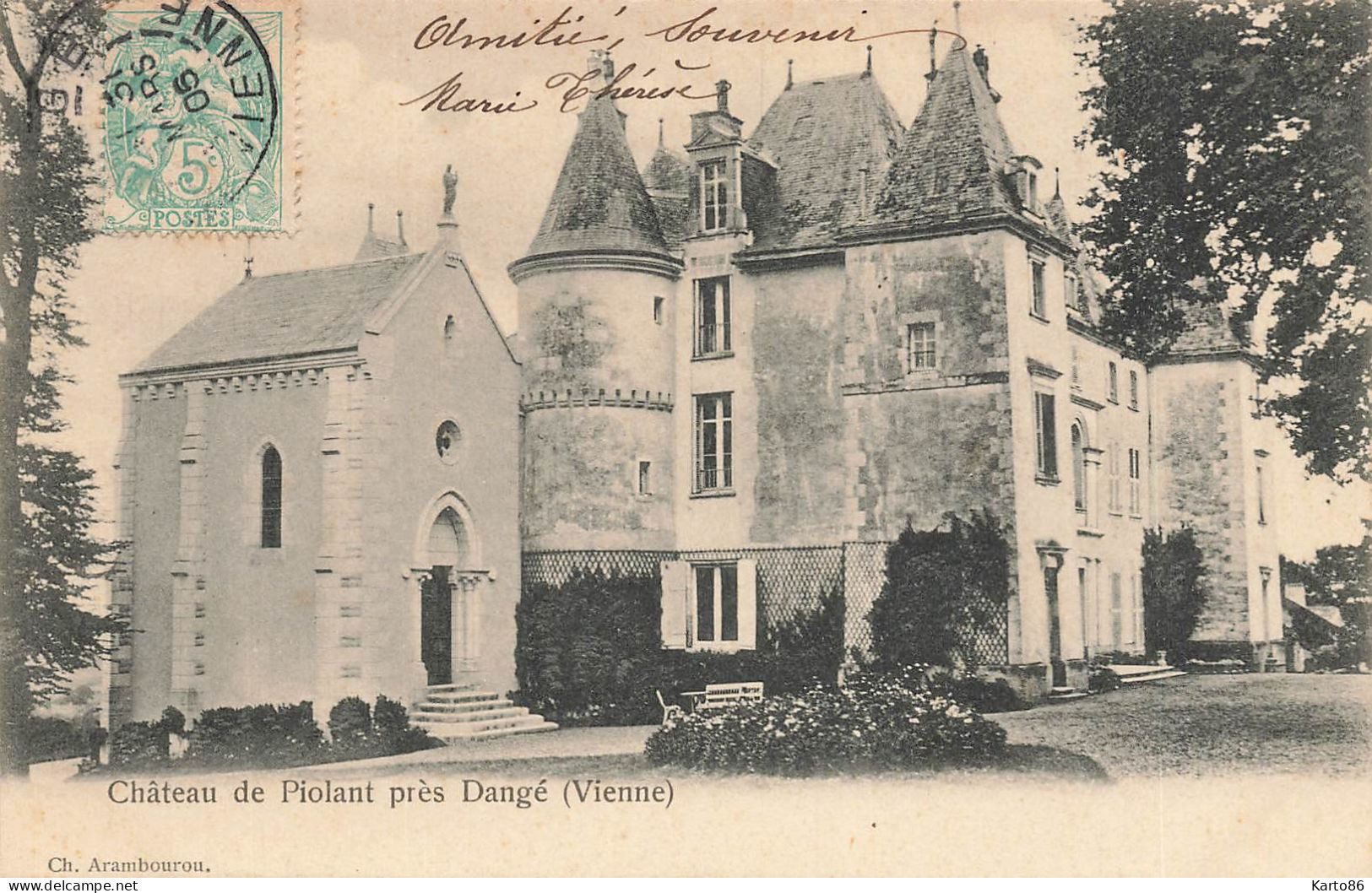 Dangé * Le Château De Piolant - Dange Saint Romain
