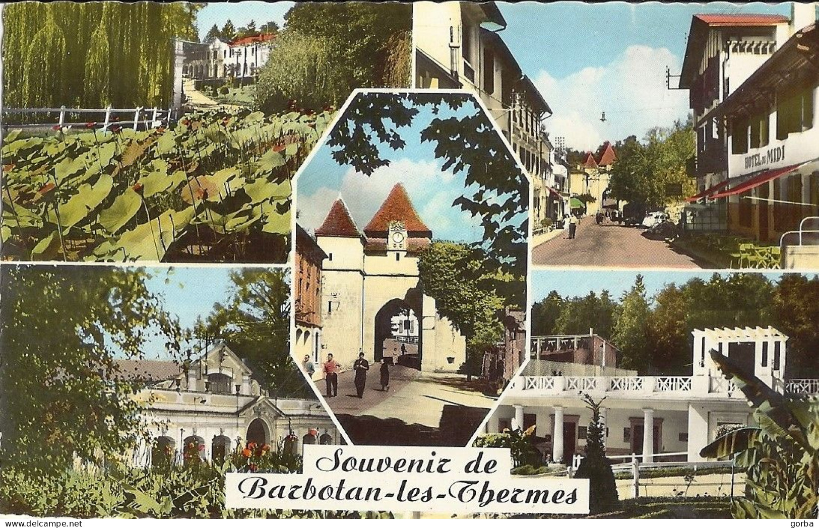 *CPA - 32 - BARBOTAN LES THERMES - Multivues - Barbotan