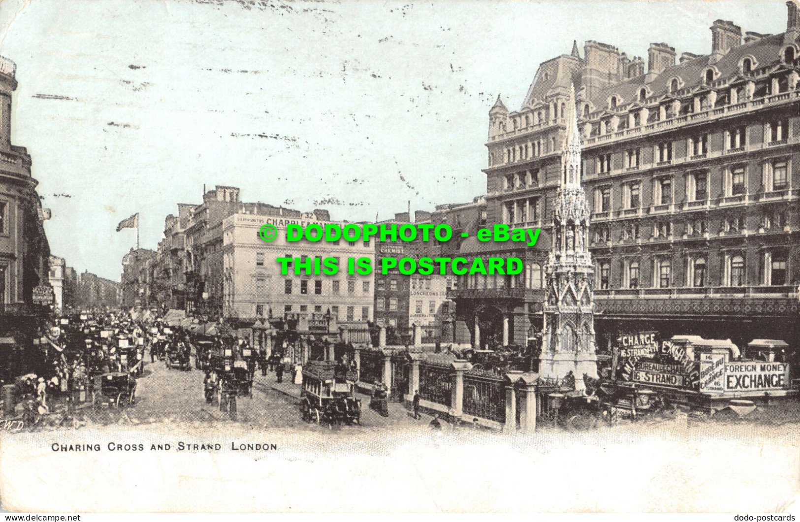 R470273 London. Charing Cross And Strand. 1904 - Autres & Non Classés