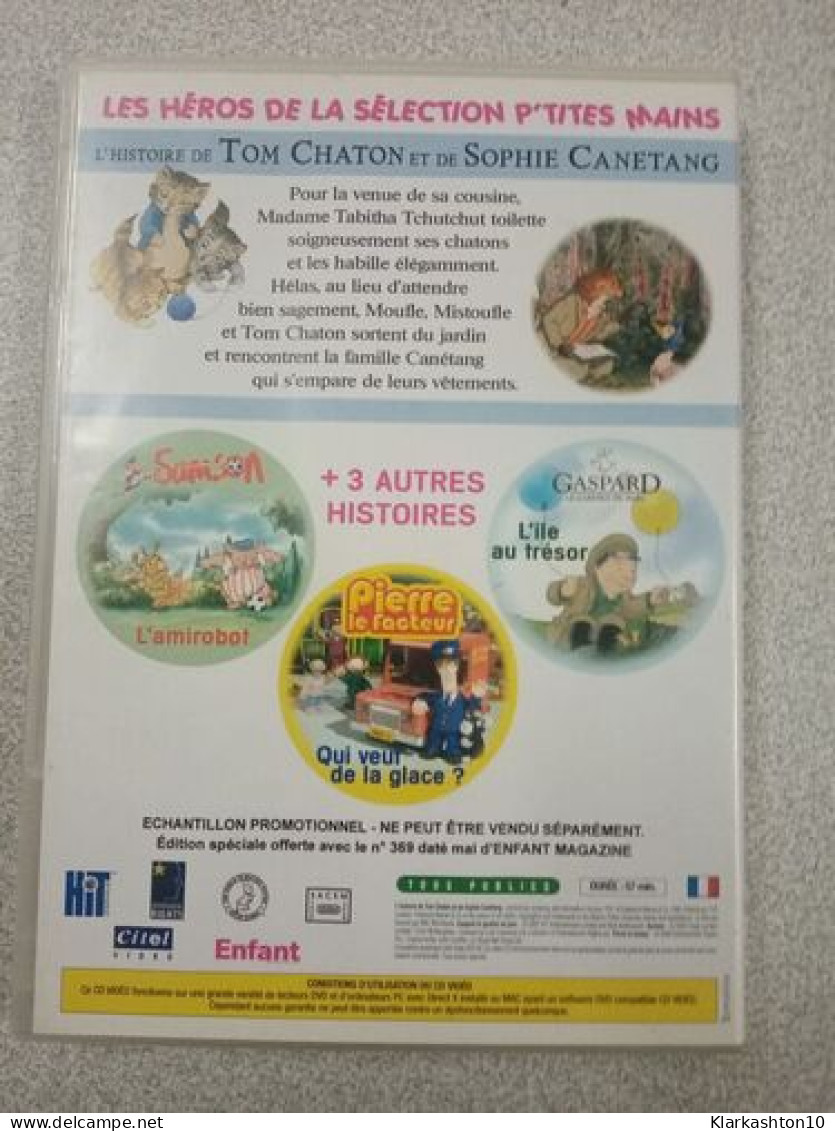 Dvd - L'histoire De Tom Chaton Et De Shophie Canetang - Sonstige & Ohne Zuordnung