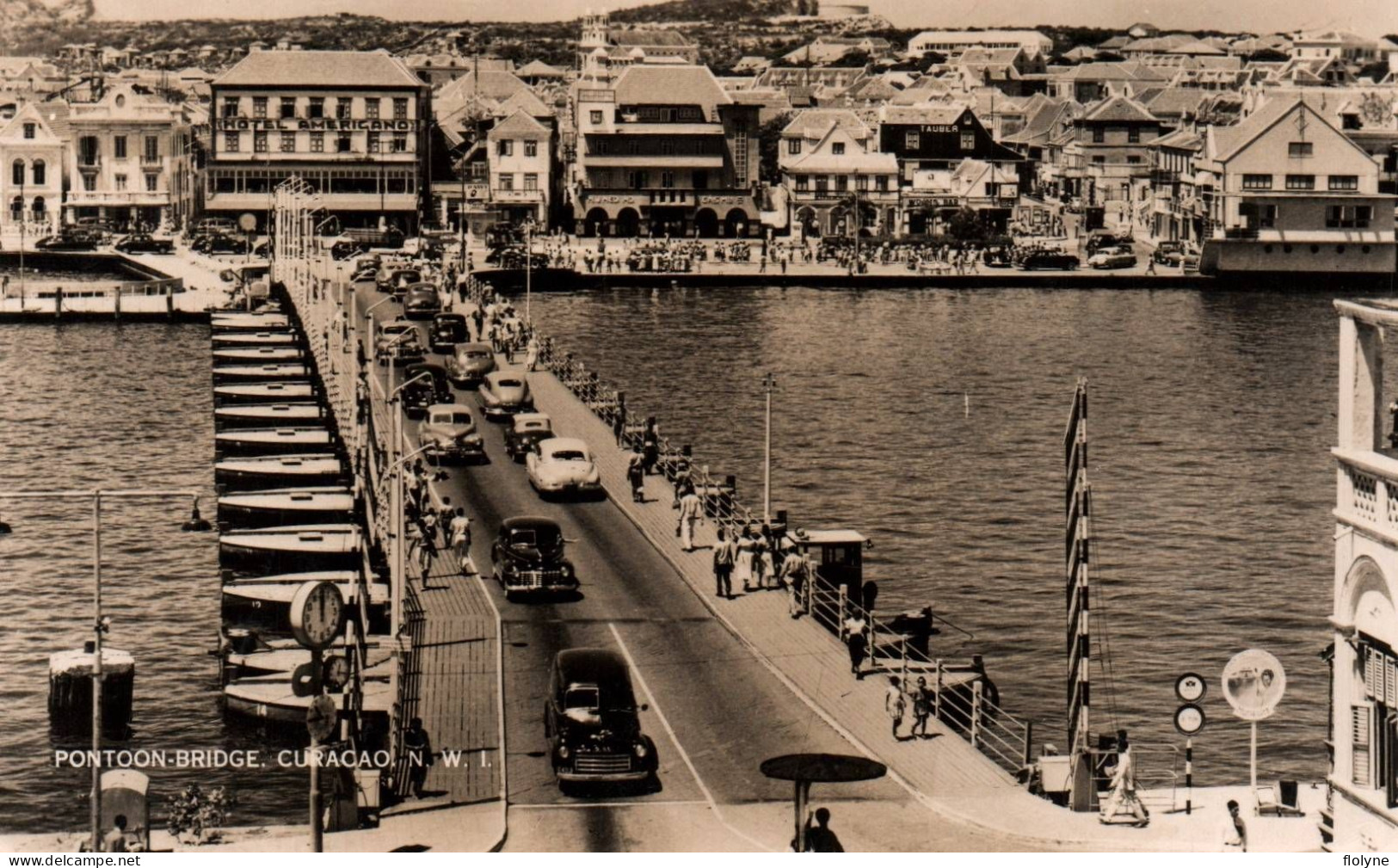 Curaçao - Pontoon Bridge - Hôtel Americano - Antilles Néerlandaises - Curaçao