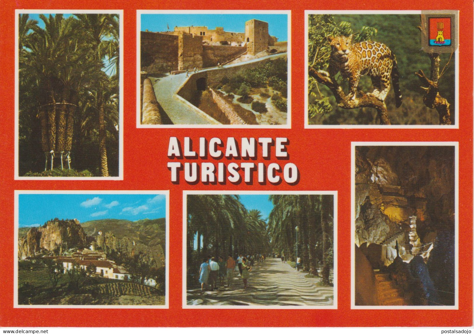 (B83)  ALICANTE TURISTICO ... NO CIRCULADA - Alicante