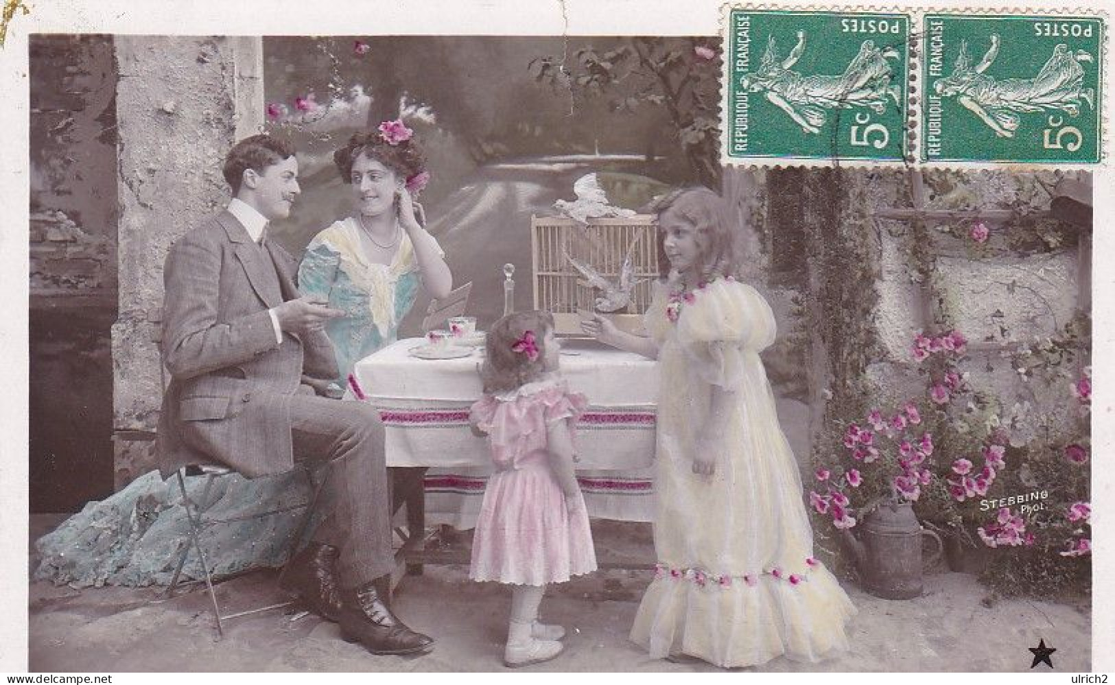 AK Nos Enfants Ont Bon Coeur... - Eltern Und Kinder - Ca. 1910  (68897) - Children And Family Groups