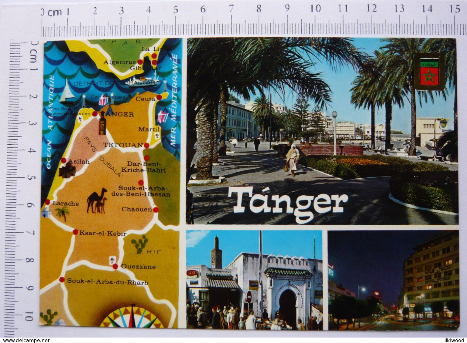 Morocco, Maroc - Tanger -  Avenida De Espana, Zoco Grande, Plaza De Francia - Tanger