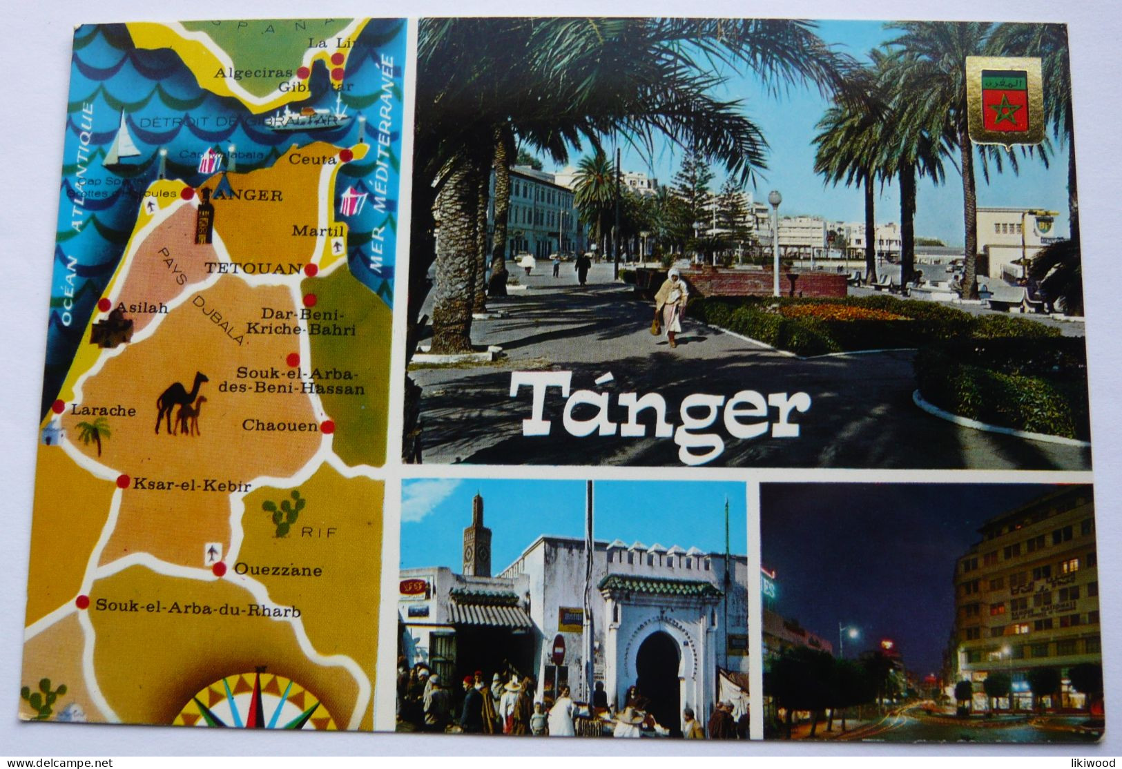 Morocco, Maroc - Tanger -  Avenida De Espana, Zoco Grande, Plaza De Francia - Tanger