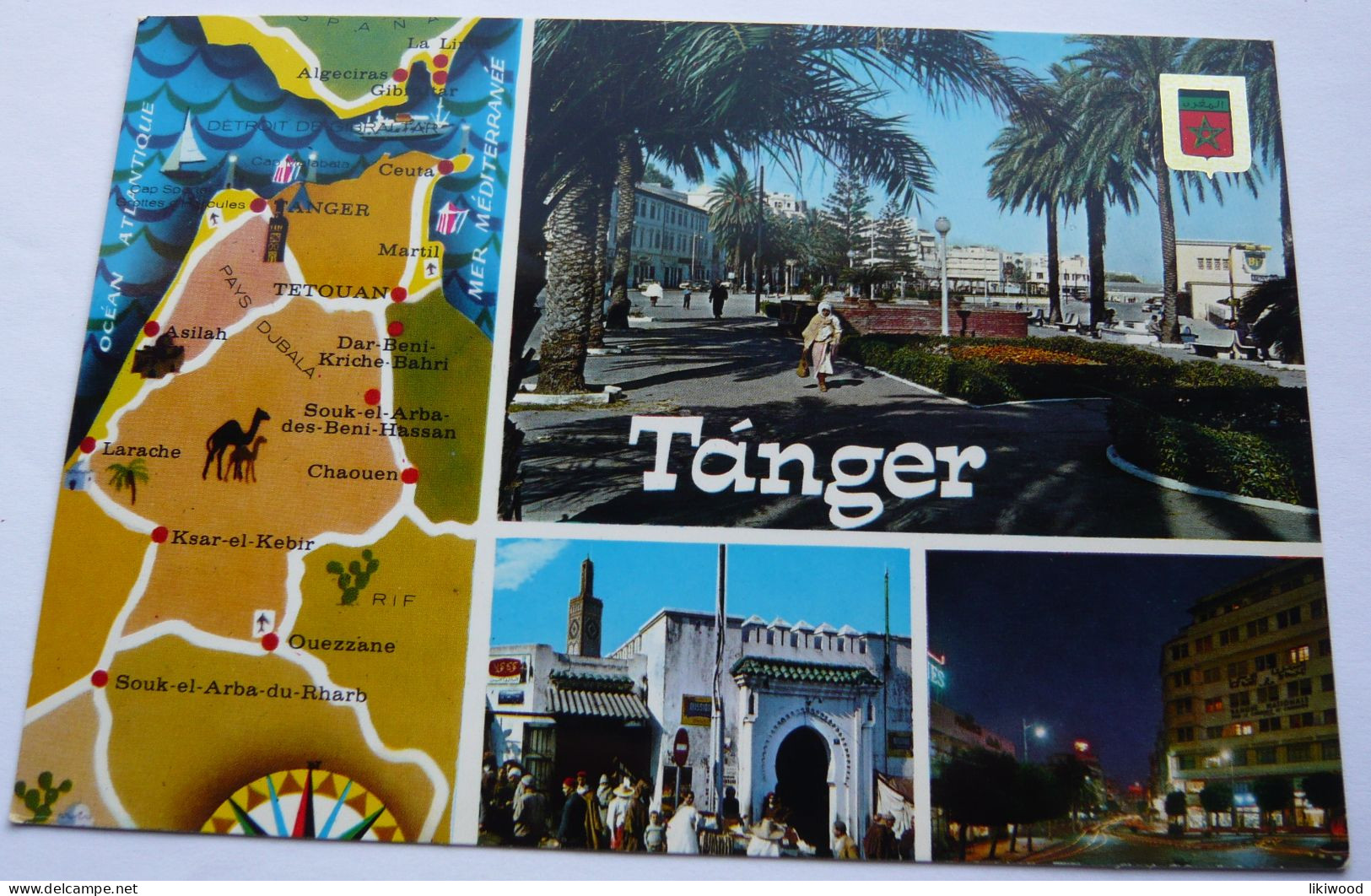 Morocco, Maroc - Tanger -  Avenida De Espana, Zoco Grande, Plaza De Francia - Tanger