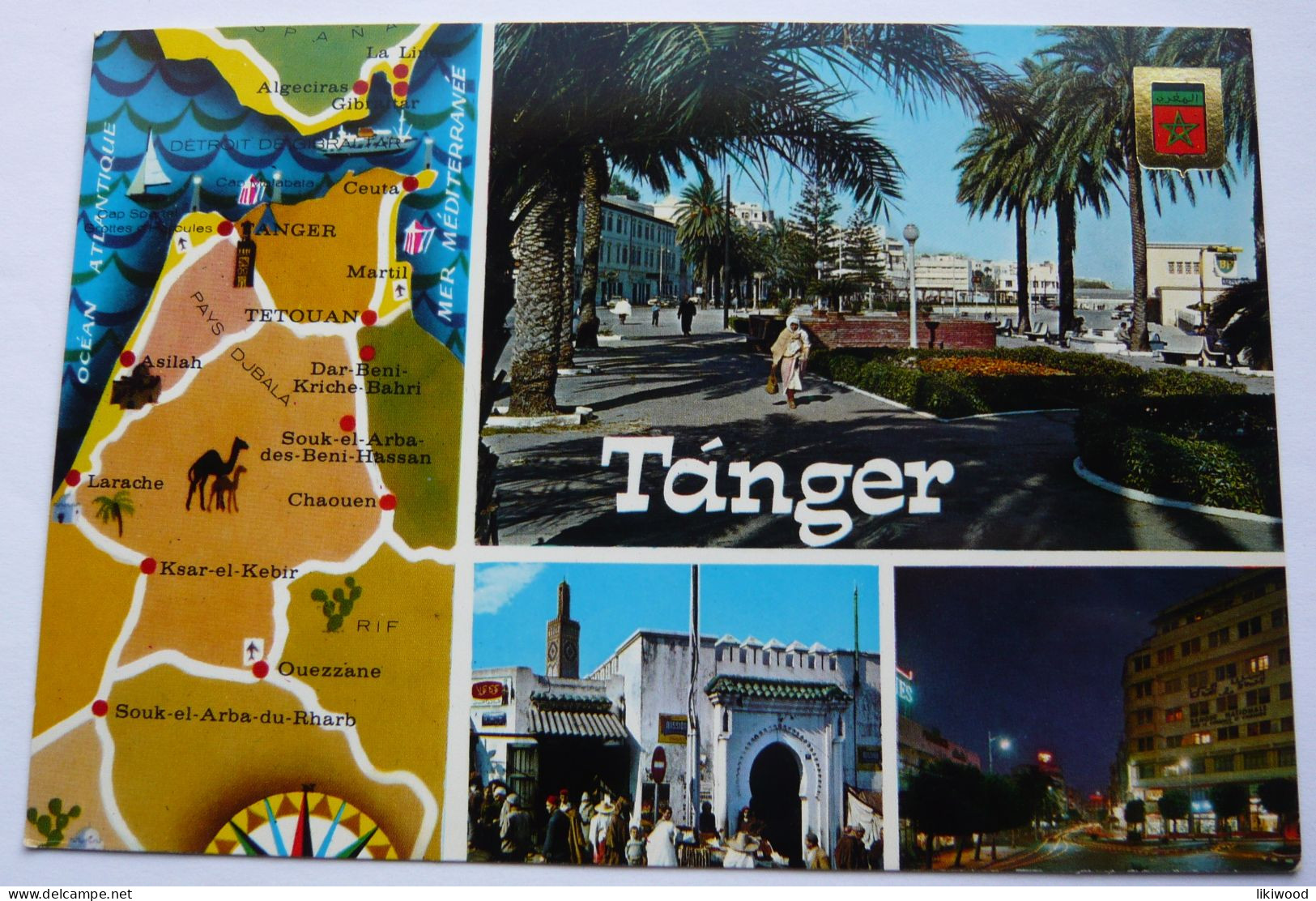 Morocco, Maroc - Tanger -  Avenida De Espana, Zoco Grande, Plaza De Francia - Tanger