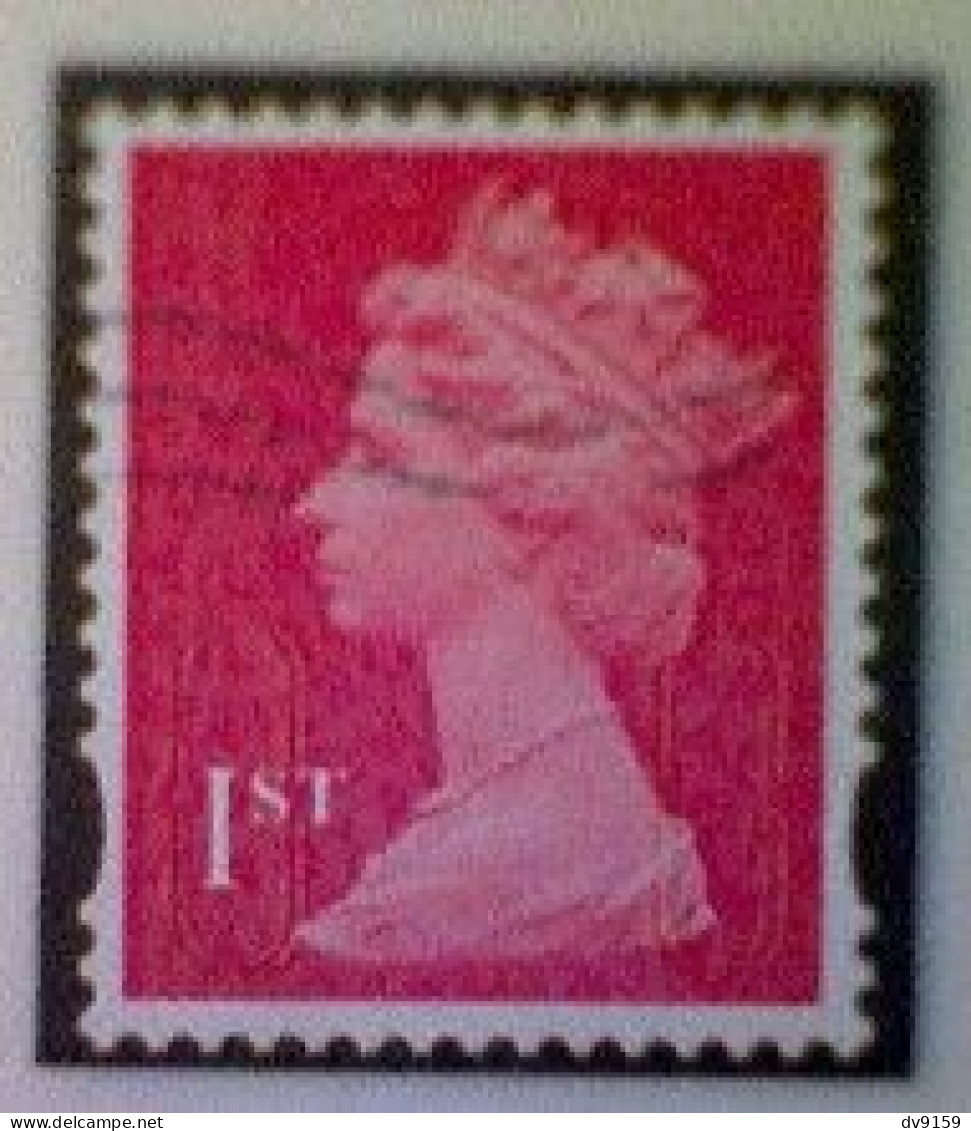 Great Britain, Scott #MH440, 2019, Used, Machin, 1st, Dark Red - Série 'Machin'