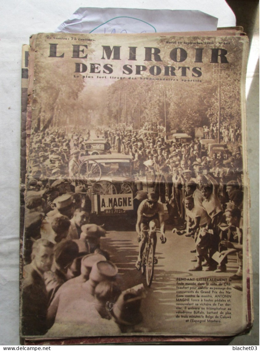 LE MIROIR DES SPORTS  N°848  1935 - Sport