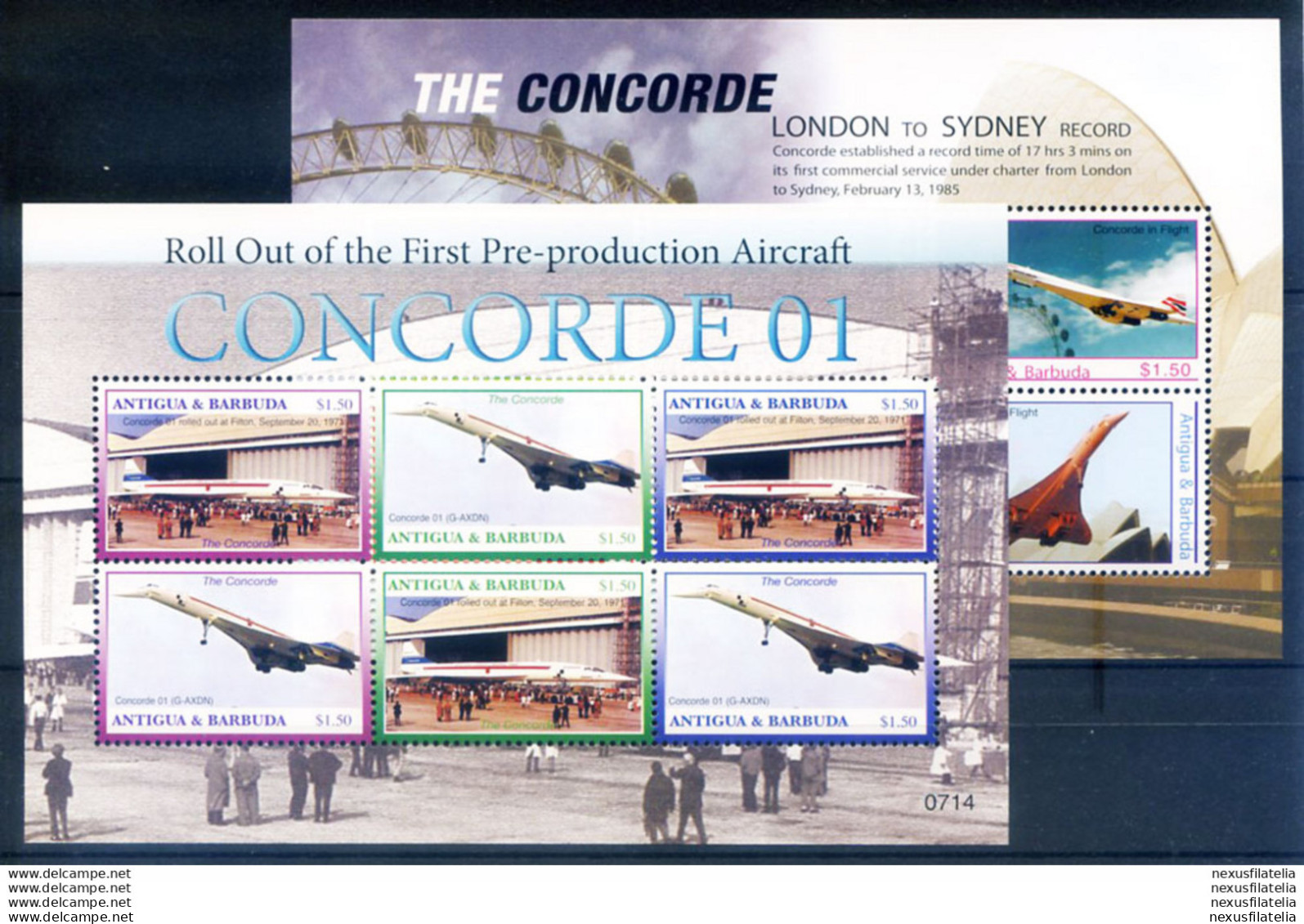 "Concorde". - Antigua Und Barbuda (1981-...)