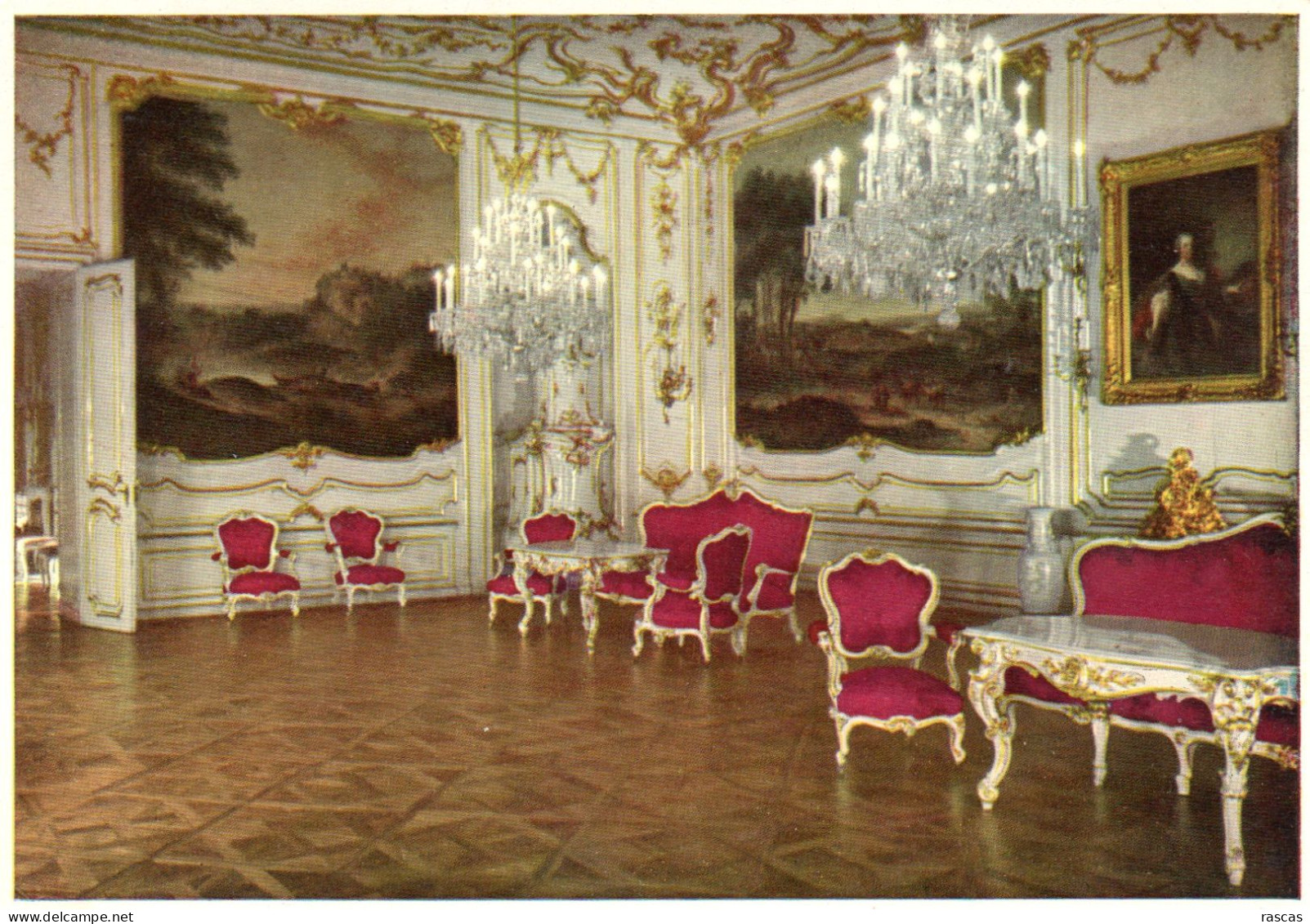 CPM - P - AUTRICHE - WIEN - SCHLOSS SCHONBRUNN - CHATEAU DE SCHONBRUNN - GRANDE CHAMBRE DE ROSA - Schönbrunn Palace