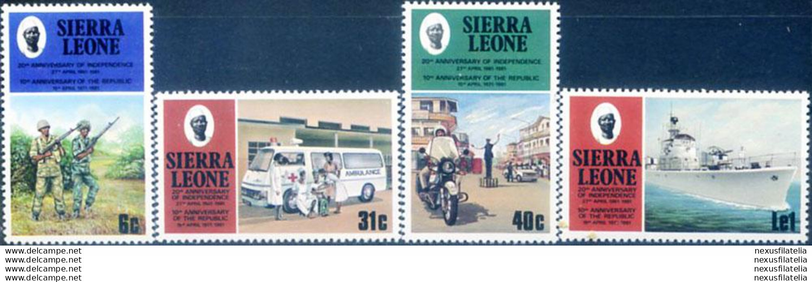 Anniversari 1981. - Sierra Leone (1961-...)