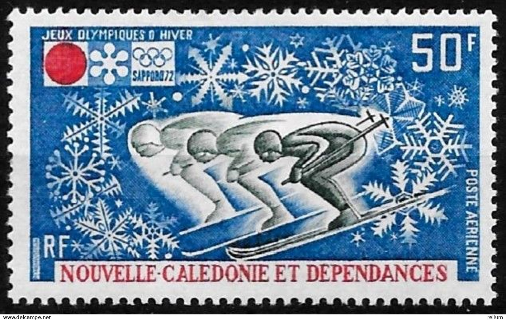 Nouvelle Calédonie 1972 - Yvert N° PA 126 - Michel N° 511 * - Ongebruikt