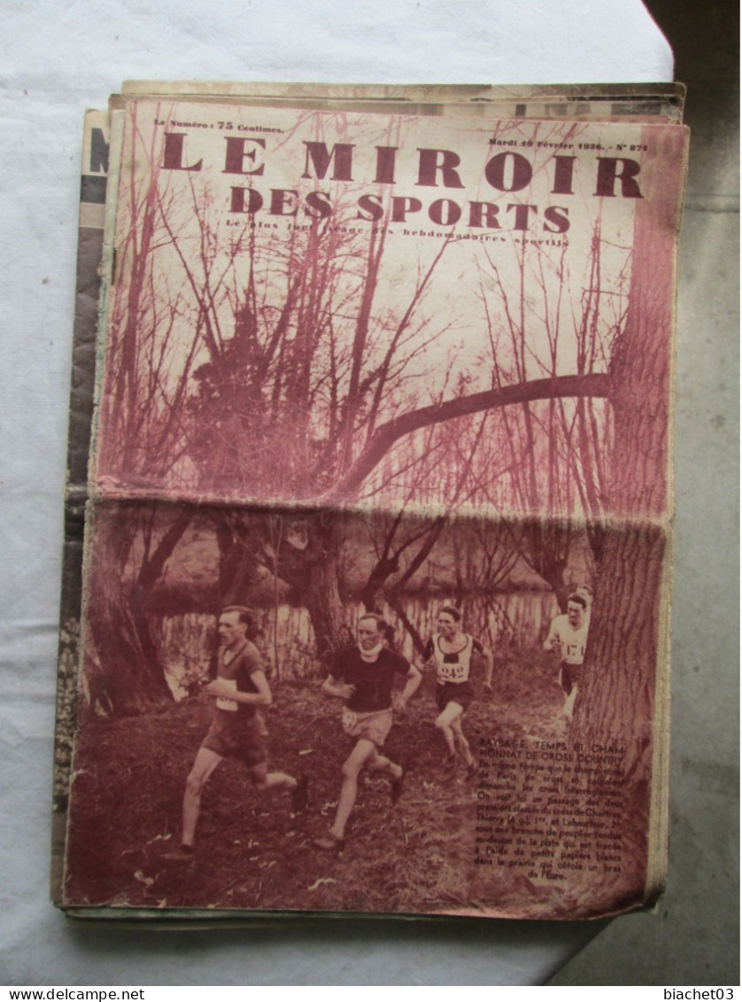 LE MIROIR DES SPORTS  N°871  1935 - Sport