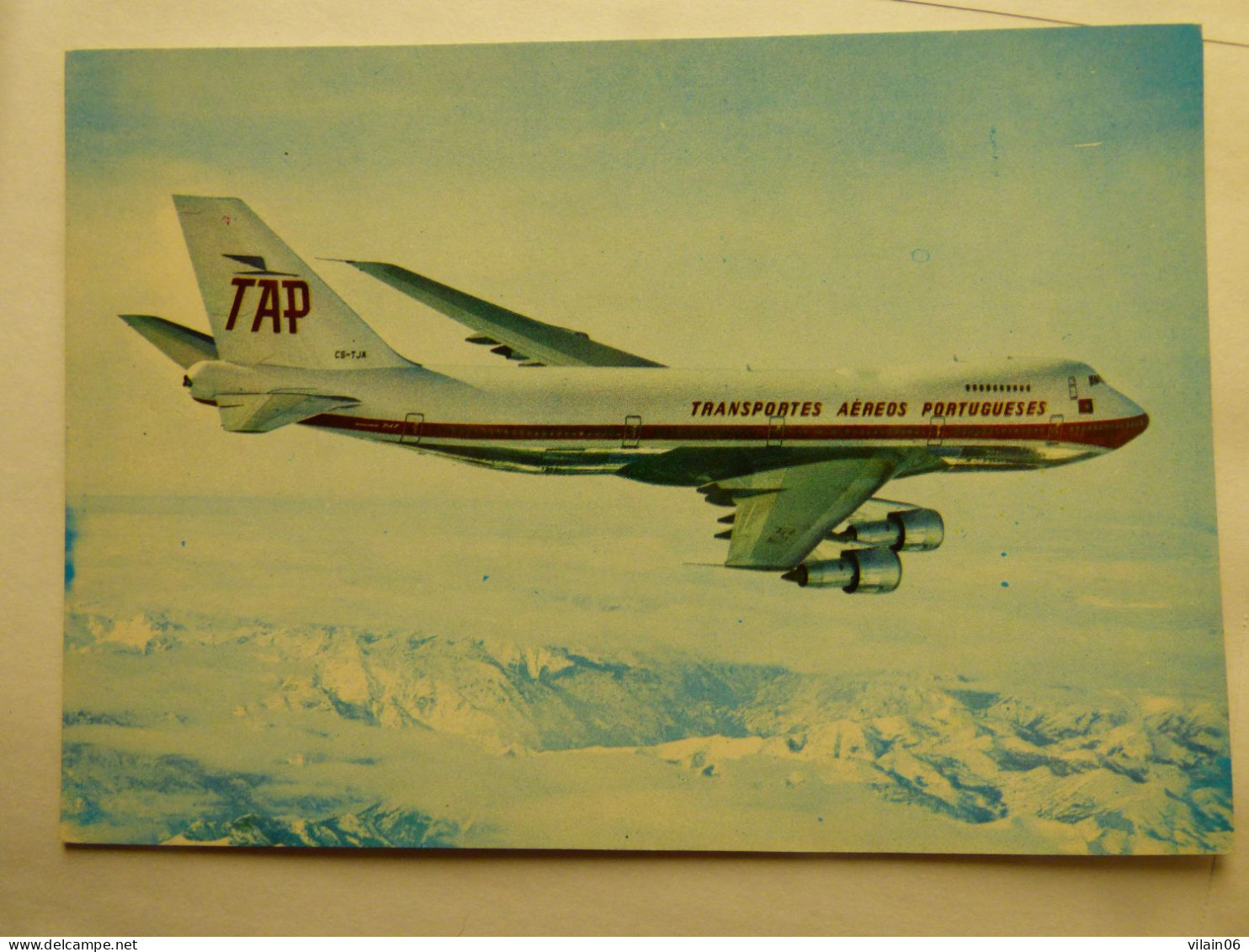 EDITION MOVIFOTO    /   B 747  TAP   PORTUGAL - 1946-....: Era Moderna