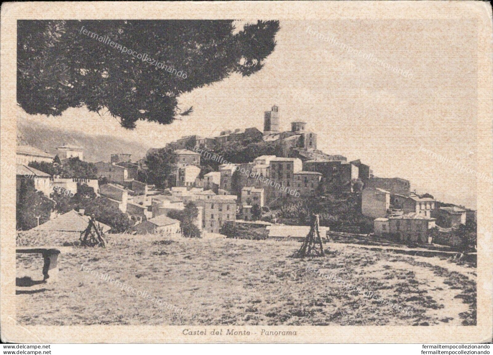 Al622 Cartolina Castel Del Monte Panorama Provincia Di L'aquila - L'Aquila