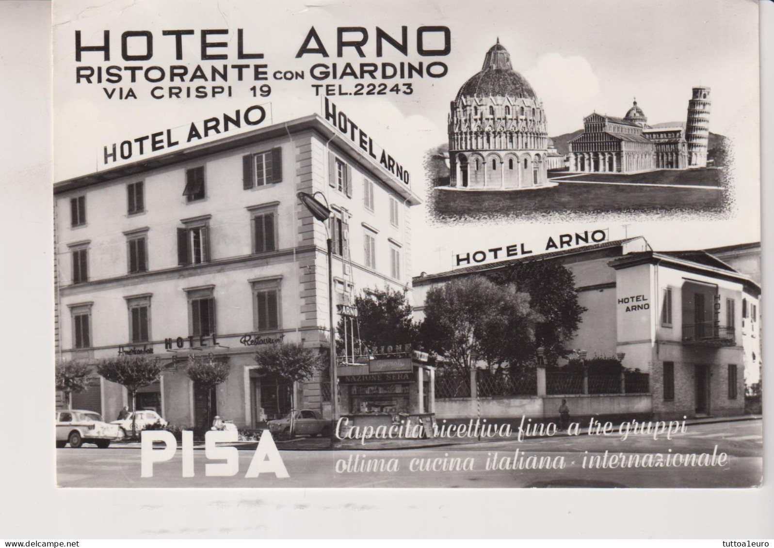 Pisa  Hotel Arno  Saluti  Vg - Pisa
