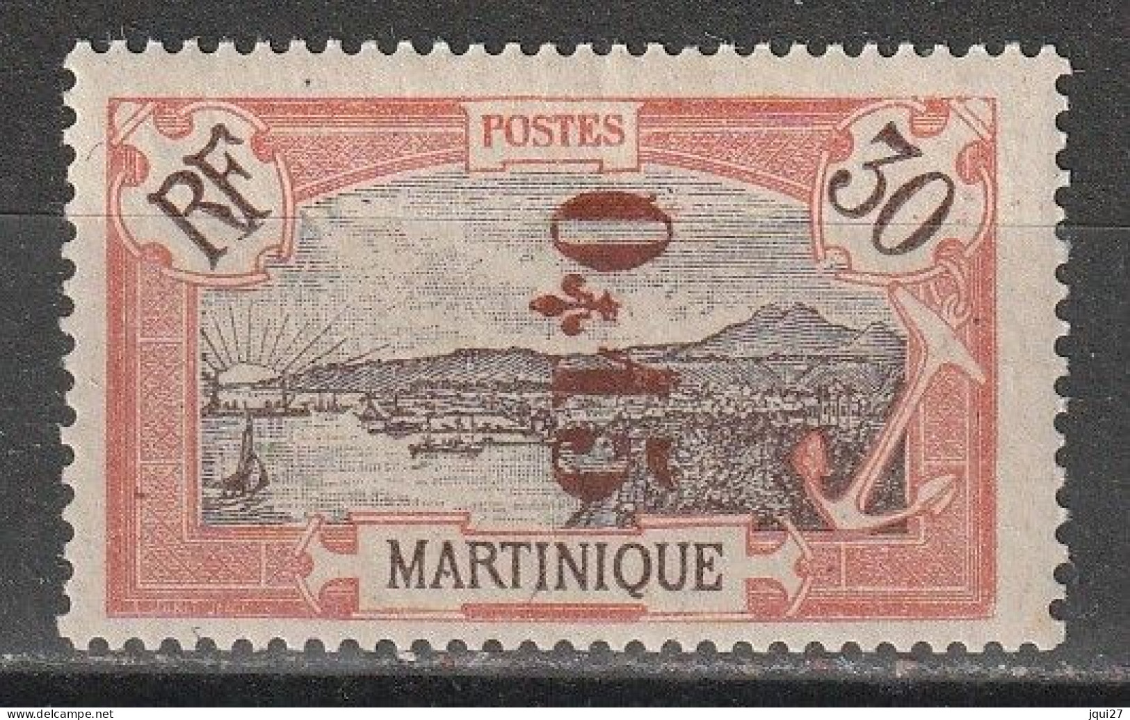 Martinique N° 108 * - Unused Stamps