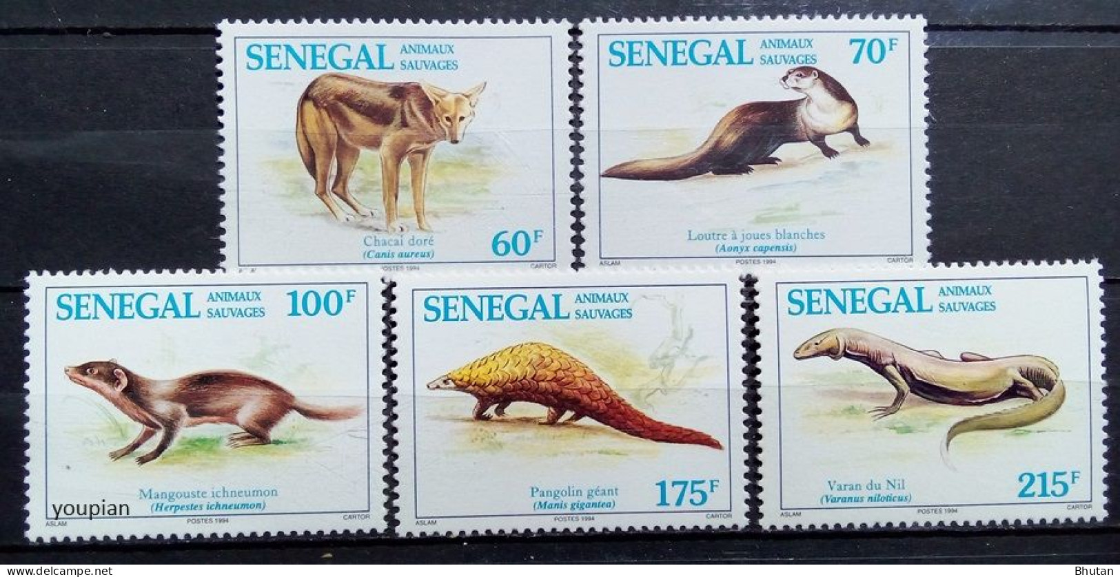 Senegal 1994, Animals Of Senegal, MNH Stamps Set - Senegal (1960-...)