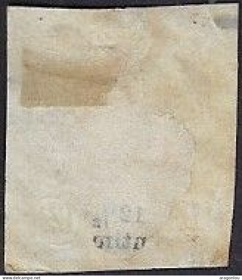 Luxembourg - Luxemburg - Timbres - Armoiries   1859   12,5 C.  °   Cachet Lonsanges Ettelbruck   Michel 7 Rare - 1859-1880 Wapenschild