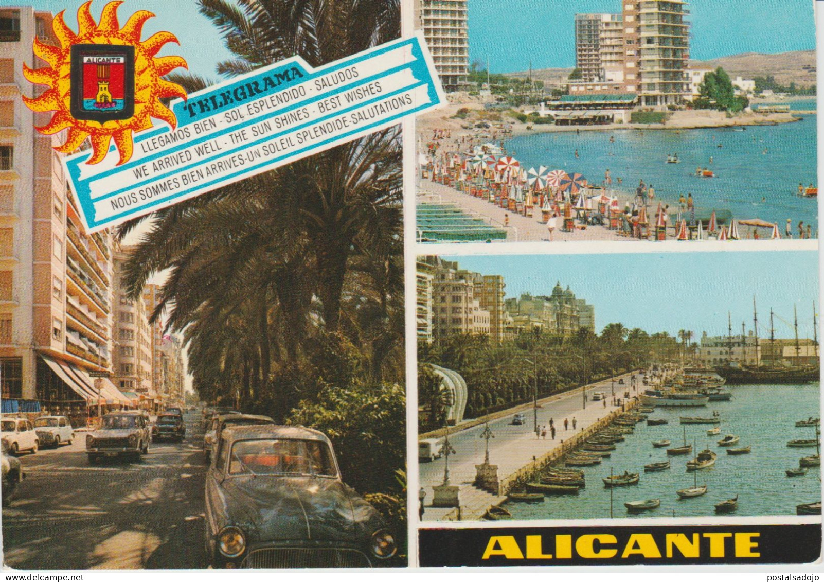 (AKO332) ALICANTE. EXPLANADA, LA ALBUFERETA - Alicante