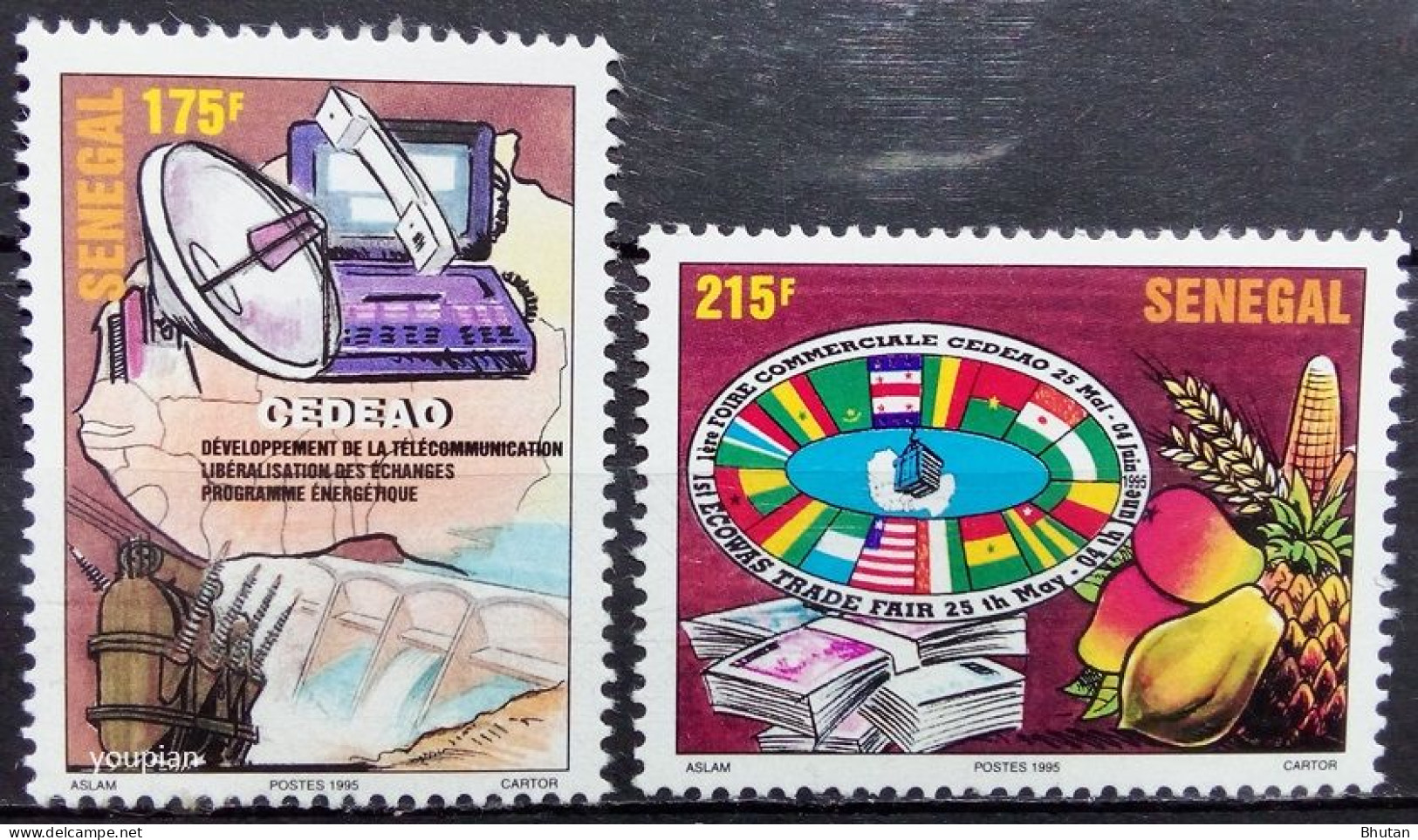 Senegal 1995, First ECOWAS Fair, MNH Stamps Set - Sénégal (1960-...)