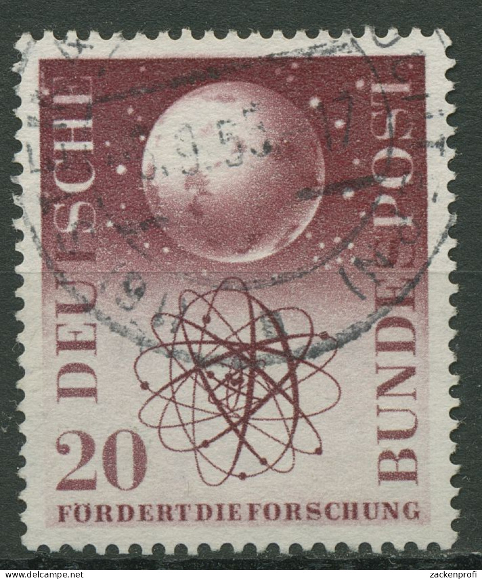 Bund 1955 Forschungsförderung 214 Gestempelt - Usati