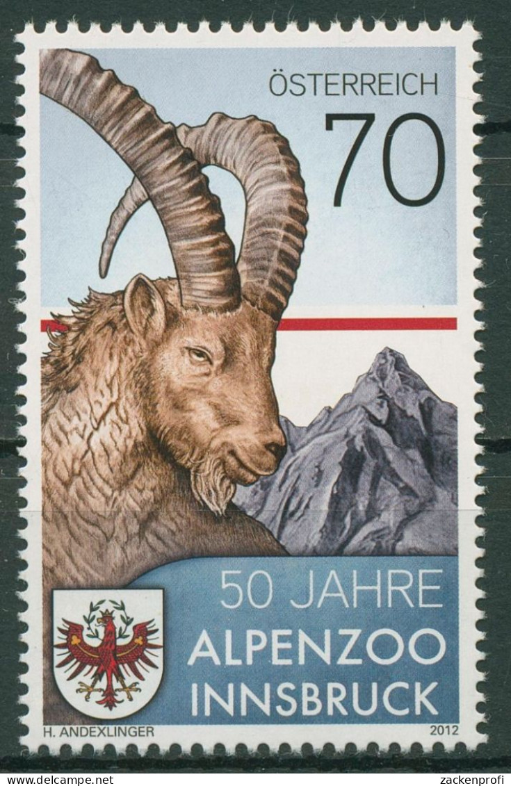 Österreich 2012 Alpenzoo Innsbruck Steinbock 3019 Postfrisch - Unused Stamps