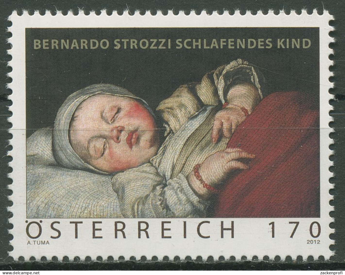 Österreich 2012 Malerei Gemälde Bernardo Strozzi 3027 Postfrisch - Unused Stamps