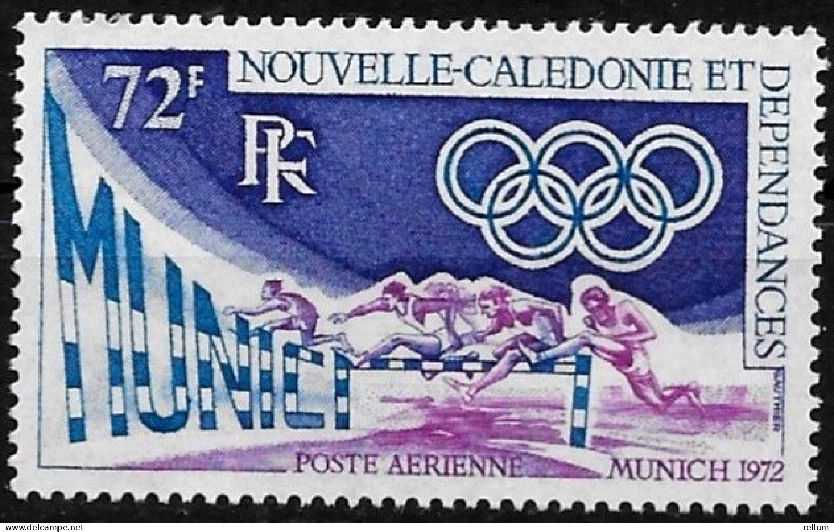 Nouvelle Calédonie 1972 - Yvert N° PA 133 - Michel N° 523 * - Ongebruikt