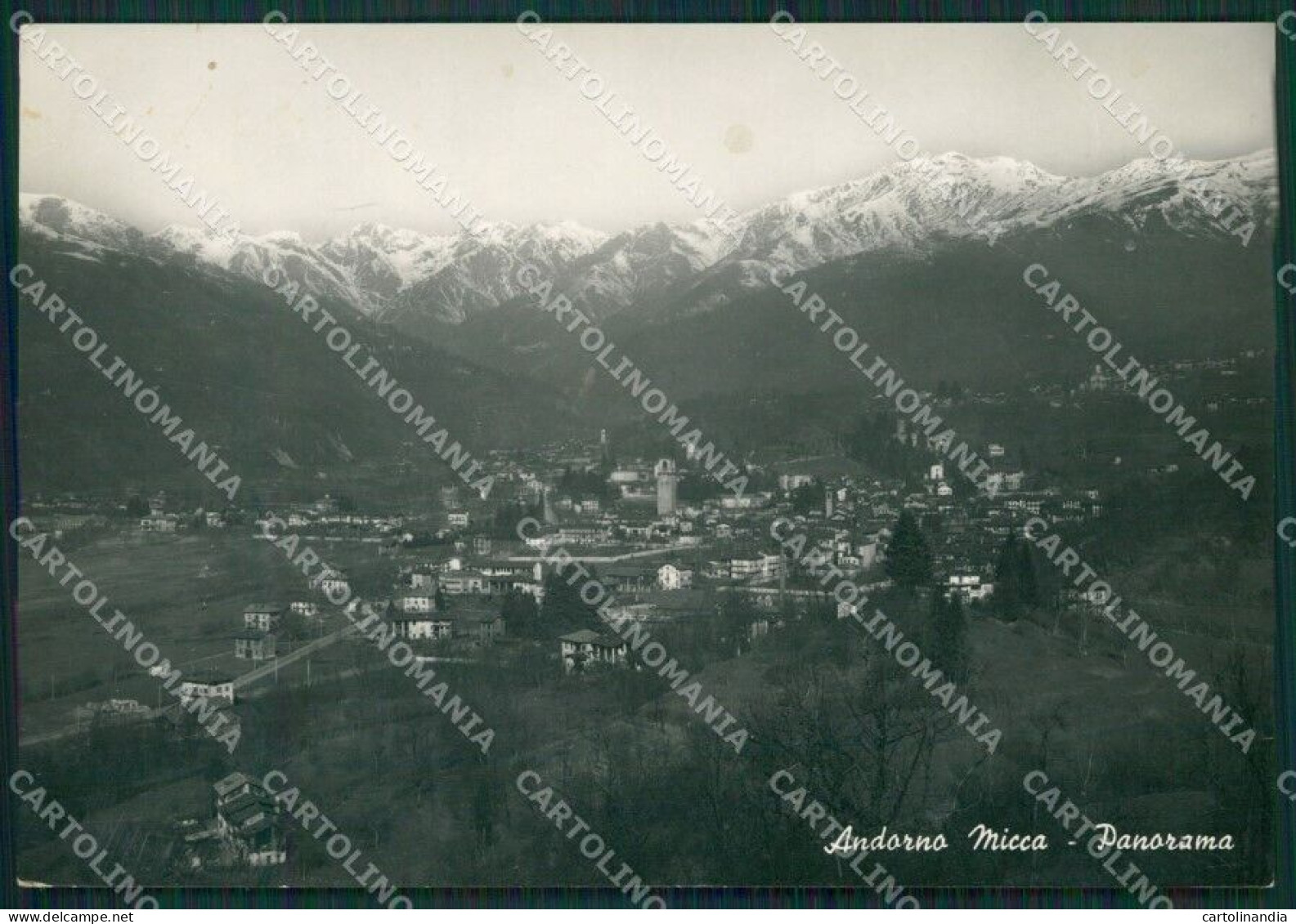 Biella Andorno Micca Foto FG Cartolina KB2267 - Biella