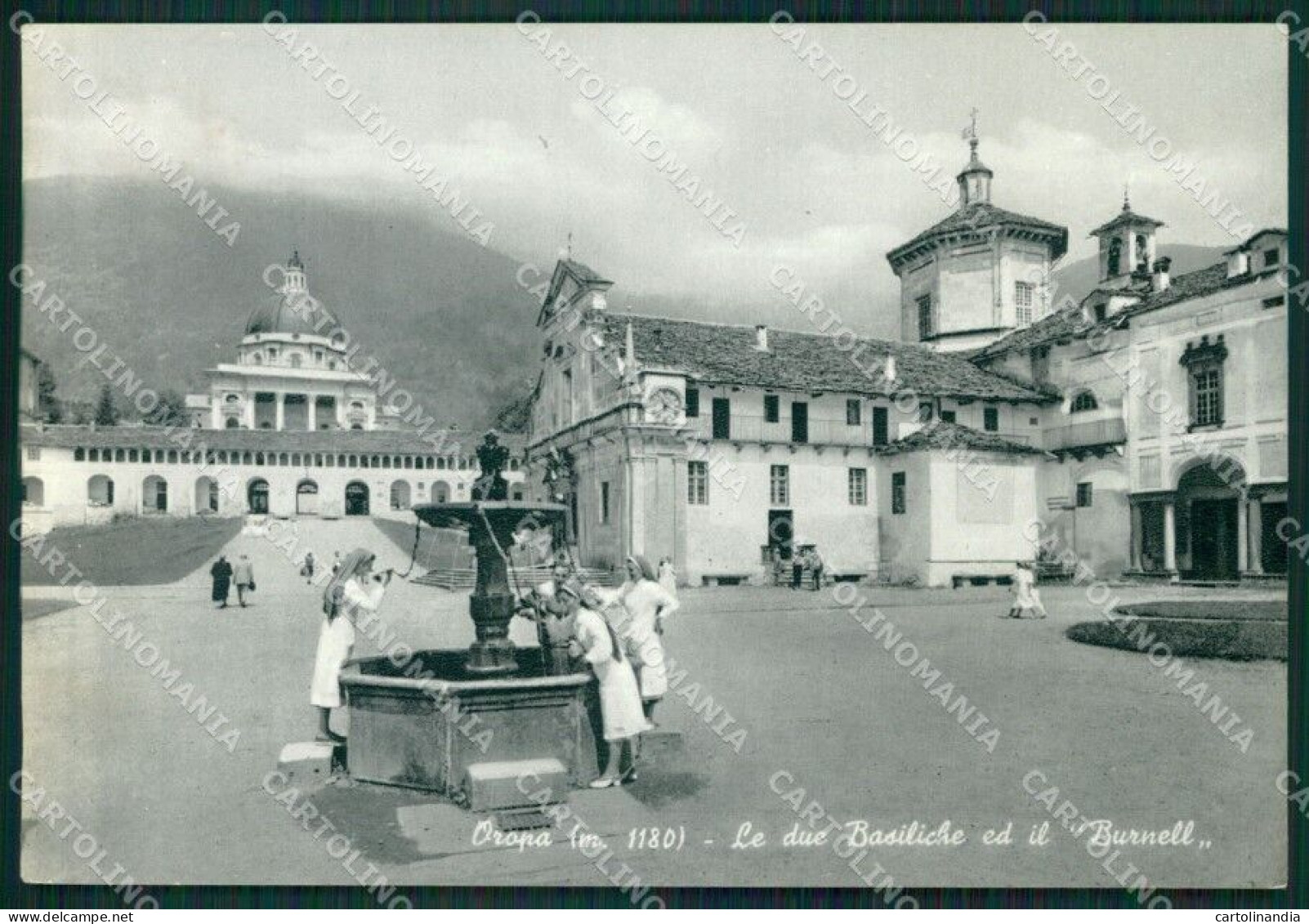 Biella Oropa COLLA Foto FG Cartolina KB2316 - Biella