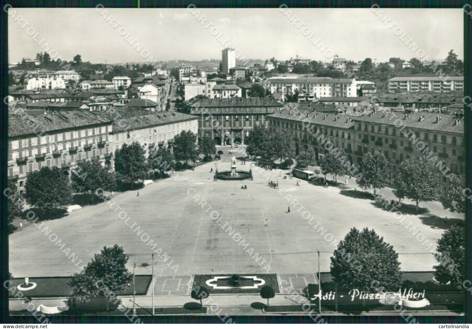 Asti Città PIEGHINA Foto FG Cartolina KB2337 - Asti