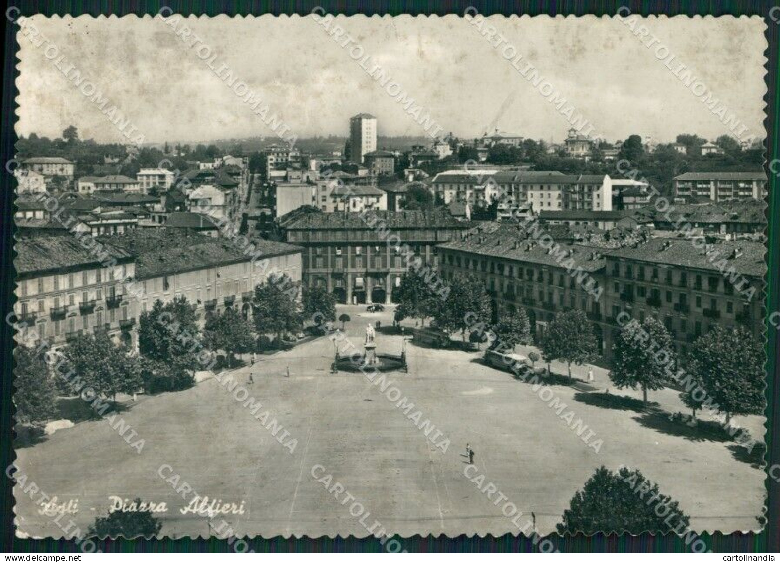 Asti Città ABRASA Foto FG Cartolina KB2343 - Asti